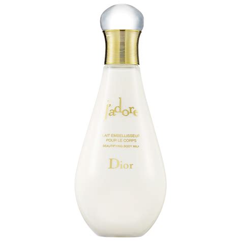 dior j'adore body milk 75ml|Dior j'adore beautifying body milk.